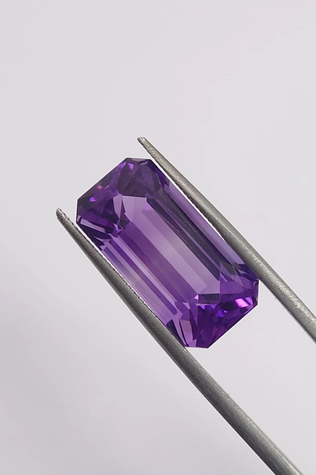 11.8ct Natural Amethyst loose Gemstone From Nigeria — view 6
